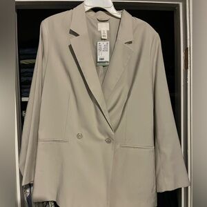 H&M Light Beige Blazer